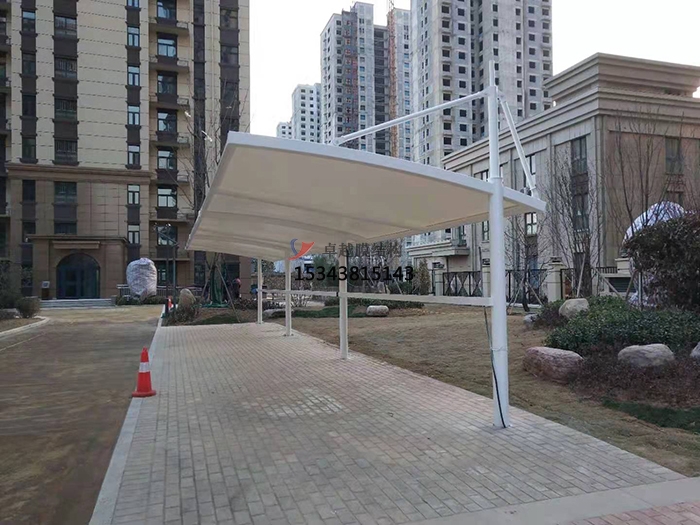 安陽湯陰新城國(guó)際充電站膜結(jié)構(gòu)車棚