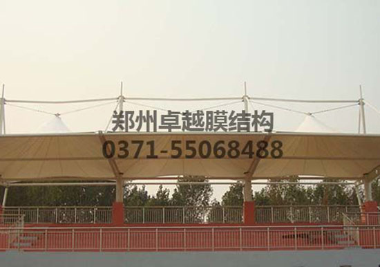 石家莊<font color='red'>膜結(jié)構(gòu)看臺(tái)</font>/舞臺(tái)【石家莊人民醫(yī)學(xué)高等?？茖W(xué)校等】工程設(shè)計(jì)施工案例